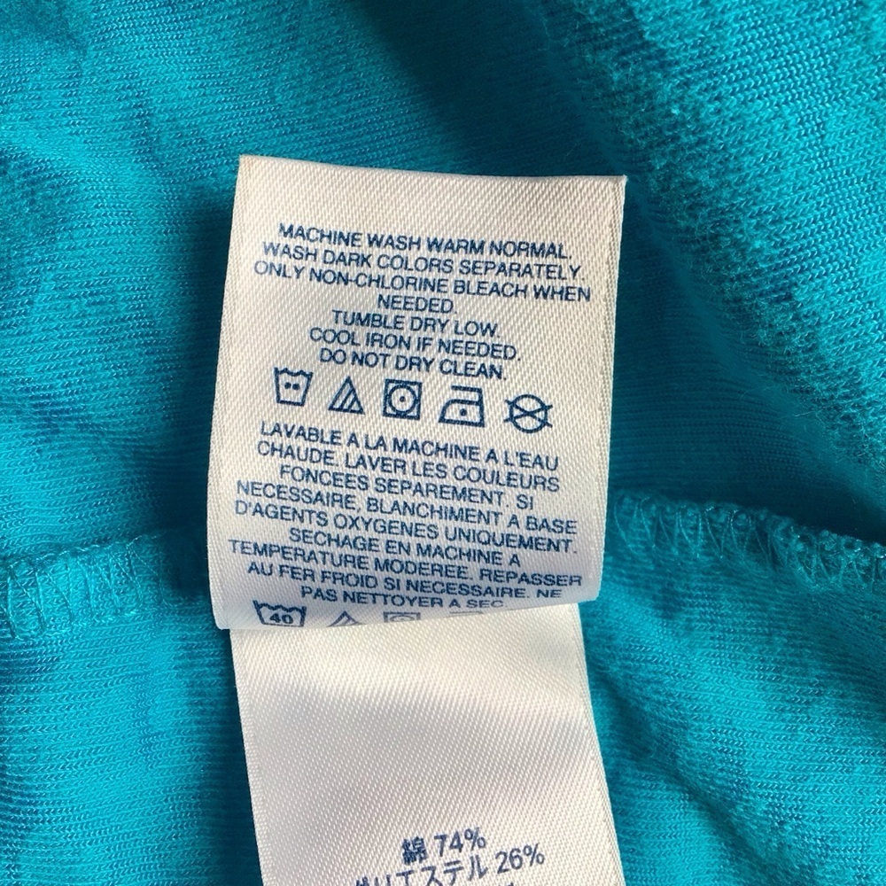 Lands' End Teal Swim Coverup - Size Small - Picture 10 of 10